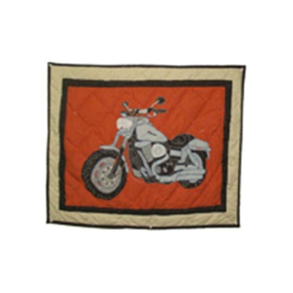 Motor Cycle- Pillow Sham 27 x 21 in., Patch Magic, Mfr#: PSMRCL